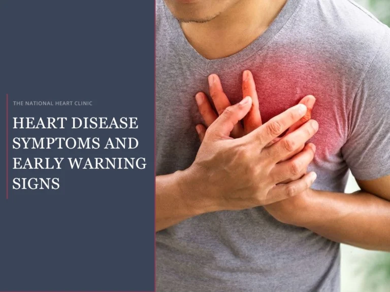 Heart Disease symptoms and early warning signs