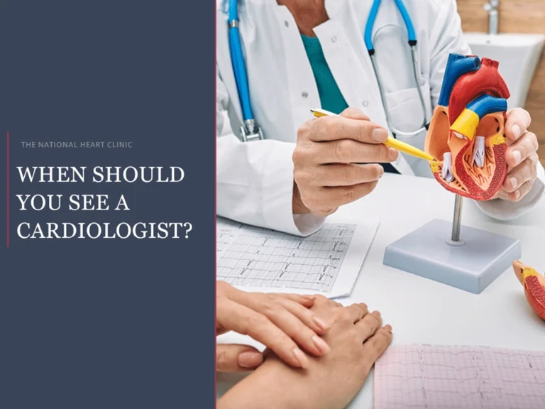 When should you see a cardiologist