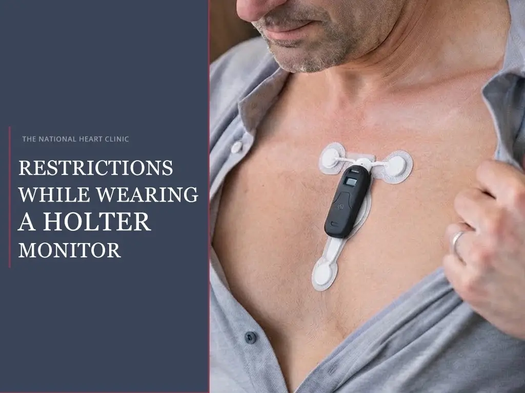 Restrictions While Wearing a Holter Monitor