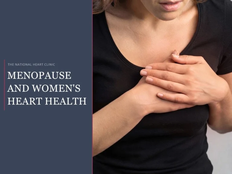 menopause and women heart health - The National Heart Clinic