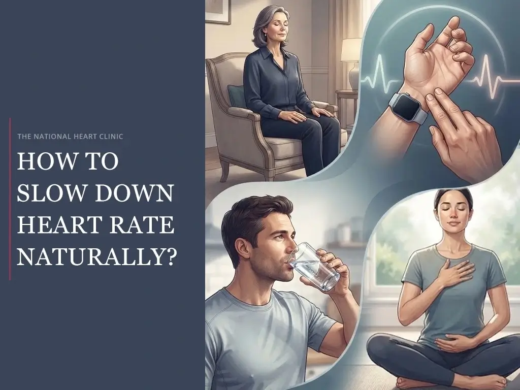how to slow down heart rate naturally